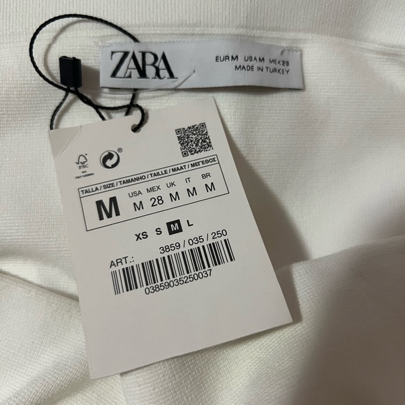 Zara cropped knit bandeau top - Picture 6 of 6